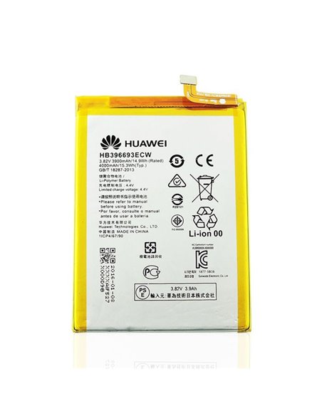 BATTERIA ORIGINALE HUAWEI HB396693ECW per MATE 8 - 4000 mAh LI-ION BULK