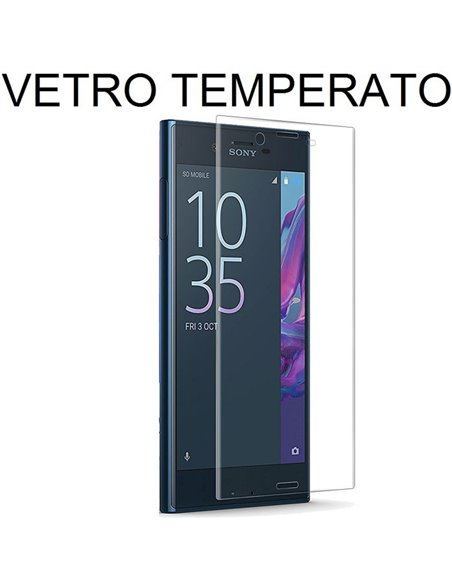 PELLICOLA per SONY XPERIA XZ (F8331), XPERIA XZs (G8231) - VETRO TEMPERATO 0,3mm - ATTENZIONE: la parte arrotondata non Ã¨ coper