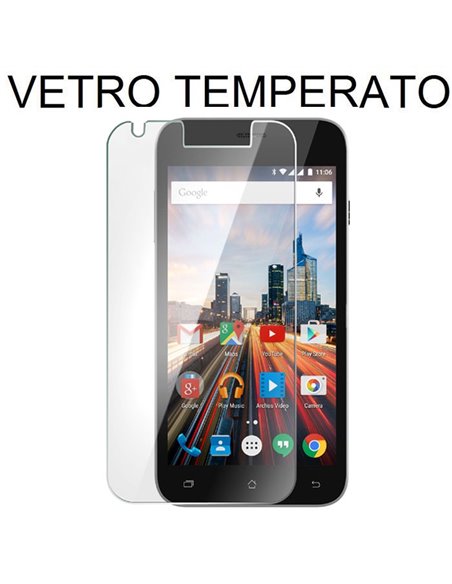 PELLICOLA PROTEGGI DISPLAY VETRO TEMPERATO 0,33mm per ARCHOS 50 HELIUM PLUS 4G