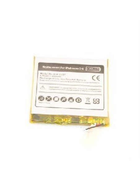 BATTERIA per APPLE IPOD NANO 3Âª GENERAZIONE 450mAh Li-ion Polymer + SET ED ISTRUZIONI DI MONTAGGIO