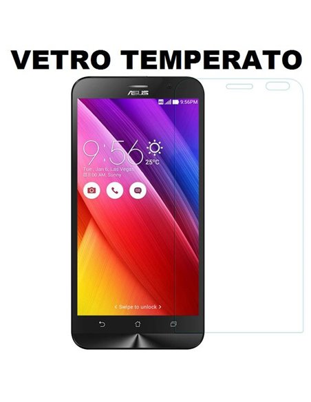 PELLICOLA PROTEGGI DISPLAY VETRO TEMPERATO 0,33mm per ASUS ZENFONE GO ZB450KL, ZENFONE GO ZB452KG - 4.5' POLLICI