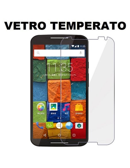 PELLICOLA PROTEGGI DISPLAY VETRO TEMPERATO 0,33mm per MOTOROLA MOTO X2 (2Âª generazione 2014)