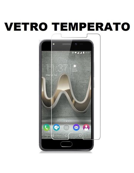PELLICOLA PROTEGGI DISPLAY VETRO TEMPERATO 0,33mm per WIKO U FEEL PRIME - ATTENZIONE: Non copre la parte arrotondata!