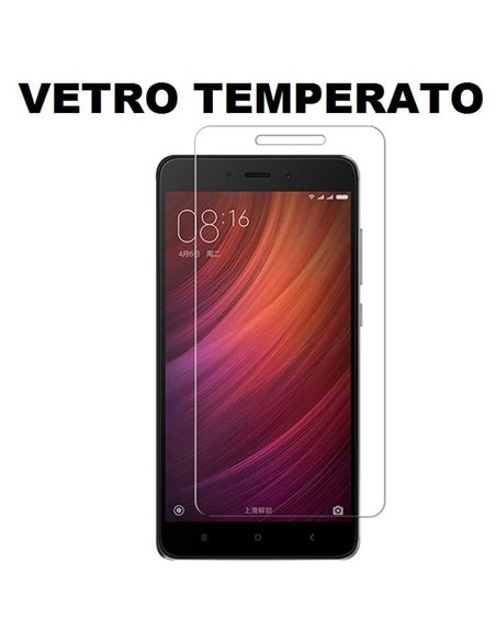 PELLICOLA PROTEGGI DISPLAY VETRO TEMPERATO 0,33mm per XIAOMI REDMI NOTE 4, REDMI NOTE 4X - ATTENZIONE: Non copre la parte arroto