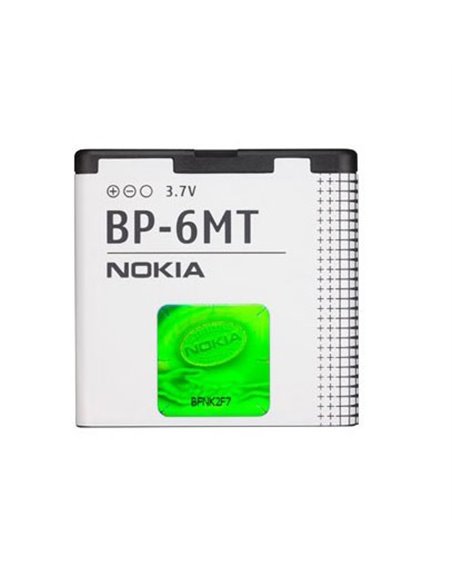 BATTERIA ORIGINALE NOKIA BP-6MT per N82, 6750, MURALl, 6350 1050mAh LI-ION BULK SEGUE COMPATIBILITA'..