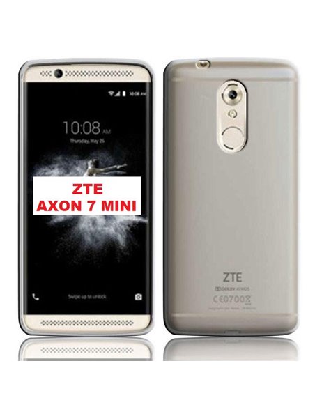 CUSTODIA GEL TPU SILICONE TRASPARENTE per ZTE AXON 7 MINI