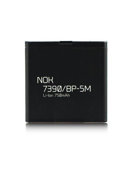 BATTERIA COMPATIBILE per NOKIA 7390, 8600 LUNA, 5700, 5610 XPRESSMUSIC, 6110 NAVIGATOR, 6220 CLASSIC, 6500 SLIDE - 750 mAh Li-io