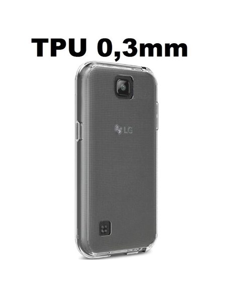 CUSTODIA per LG K3 (K100), LG K3 DUAL SIM (K100DS) IN GEL TPU SILICONE ULTRA SLIM TRASPARENTE 0,3mm