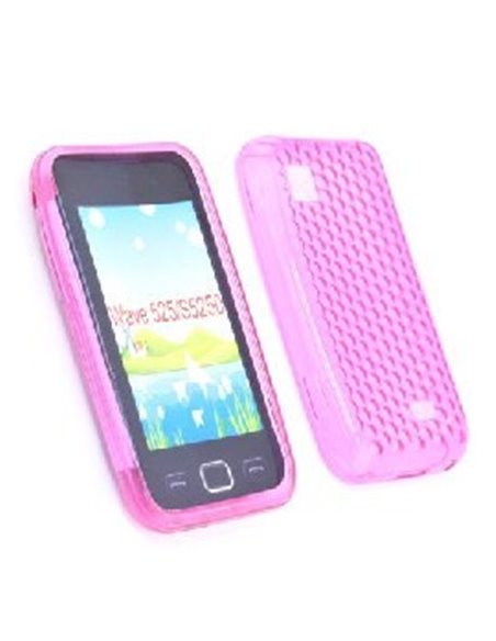 CUSTODIA GEL TPU SILICONE per SAMSUNG S5250 COLORE ROSA