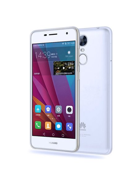 CUSTODIA per HUAWEI ENJOY 6 IN GEL TPU SILICONE TRASPARENTE