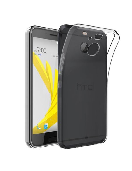 CUSTODIA per HTC 10 EVO IN GEL TPU SILICONE TRASPARENTE