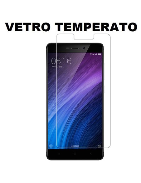 PELLICOLA per XIAOMI REDMI 4, REDMI 4 PRIME, REDMI 4 PRO - PROTEGGI DISPLAY VETRO TEMPERATO 0,33mm