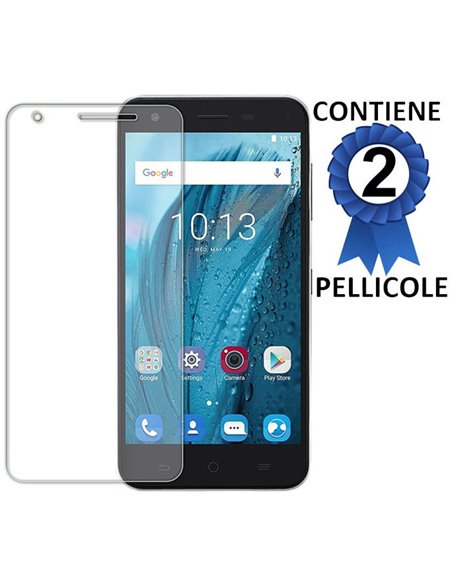 PELLICOLA per ZTE BLADE A506, ORANGE DIVE 71 - PROTEGGI DISPLAY CONFEZIONE 2 PEZZI