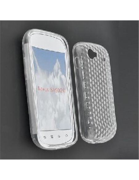 CUSTODIA GEL TPU SILICONE per SAMSUNG i9020, Google Nexus S COLORE BIANCO