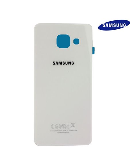 COPRI BATTERIA ORIGINALE per SAMSUNG SM-A310 GALAXY A3 (2016) COLORE BIANCO BULK