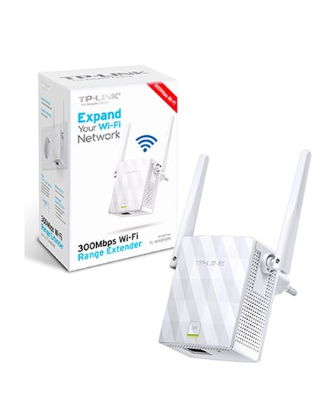 RANGE EXTENDER N 300 Mbps PORTA LAN COLORE BIANCO TL-WA855RE TP-LINK