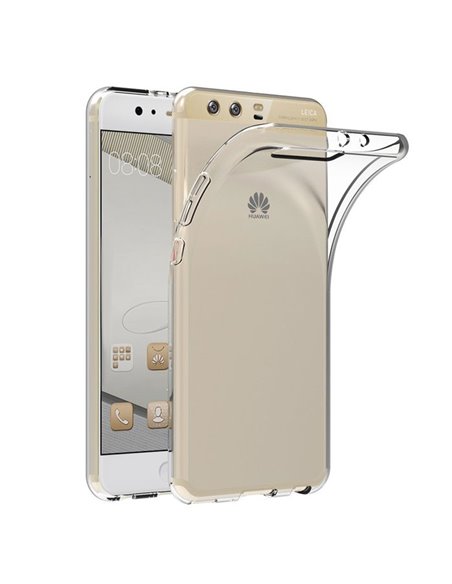 CUSTODIA per HUAWEI P10 PLUS IN GEL TPU SILICONE TRASPARENTE