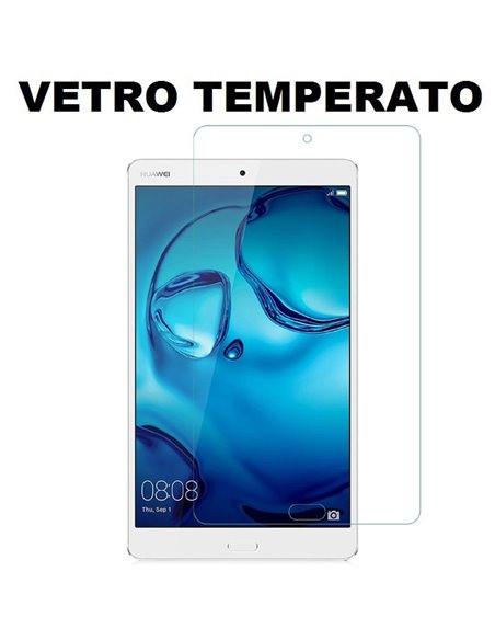 PELLICOLA per HUAWEI MEDIAPAD M3 8.4 - 8.4' POLLICI - PROTEGGI DISPLAY VETRO TEMPERATO 0,33mm