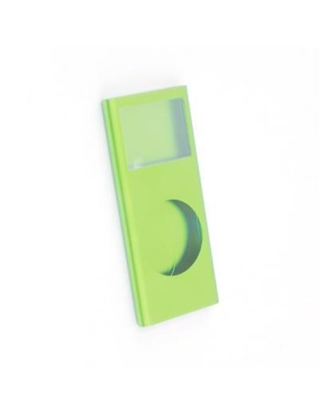 GUSCIO COMPLETO CON VETRINO per APPLE IPOD NANO 2Âª GENERAZIONE COLORE VERDE