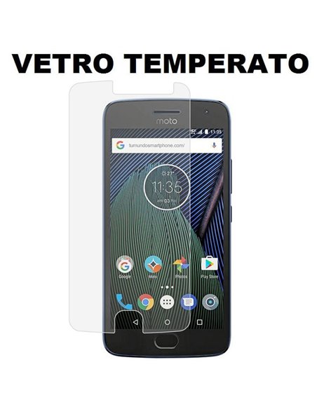 PELLICOLA per LENOVO MOTO G5 PLUS (XT1687), MOTO G5 PLUS DUAL SIM (XT1685) - PROTEGGI DISPLAY VETRO TEMPERATO 0,33mm