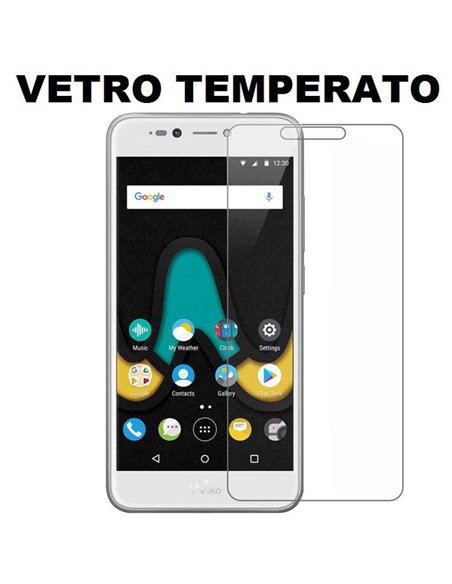 PELLICOLA per WIKO U PULSE - 5.5' POLLICI - PROTEGGI DISPLAY VETRO TEMPERATO 0,33mm