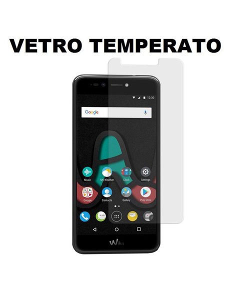 PELLICOLA per WIKO U PULSE LITE - 5.2' - POLLICI PROTEGGI DISPLAY VETRO TEMPERATO 0,33mm