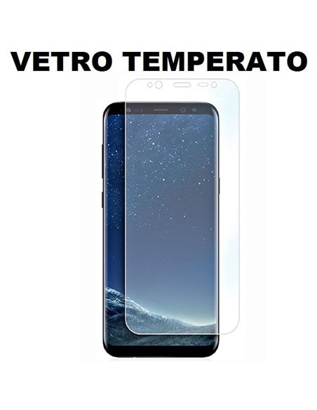 PELLICOLA per SAMSUNG SM-G955 GALAXY S8 PLUS - PROTEGGI DISPLAY VETRO TEMPERATO 0,33mm  - ATTENZIONE: la parte curva non Ã¨ cope