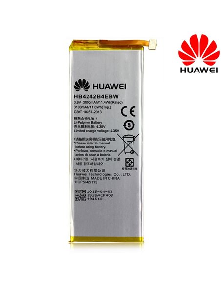 BATTERIA ORIGINALE HB4242B4EBW per HUAWEI HONOR 6 - 3000 mAh LI-ION BULK