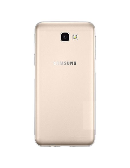 CUSTODIA per SAMSUNG SM-G570 GALAXY J5 PRIME IN GEL TPU SILICONE TRASPARENTE