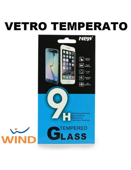 PELLICOLA per WIND SMART 2017, TIM SMART HD, ALCATEL U5, ALCATEL U5 HD (5.0') - PROTEGGI DISPLAY VETRO TEMPERATO ECONOMICO