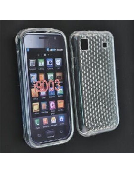 CUSTODIA GEL TPU SILICONE per SAMSUNG I9003 GALAXY SL COLORE BIANCO