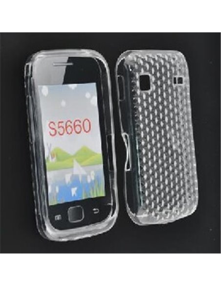 CUSTODIA GEL TPU SILICONE per SAMSUNG Galaxy Gio S5660 COLORE BIANCO