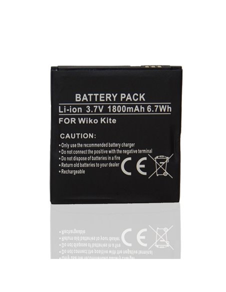 BATTERIA COMPATIBILE per WIKO KITE 4G - 1800 mAh LI-ION