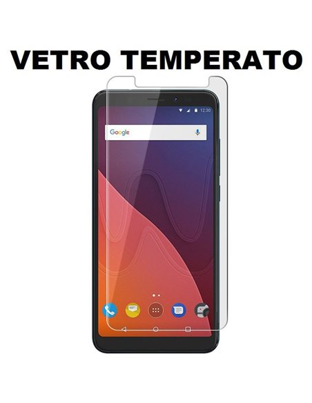 PELLICOLA per WIKO VIEW - PROTEGGI DISPLAY VETRO TEMPERATO 0,33mm - ATTENZIONE: la pellicola potrebbe rimanere alzata nelle part