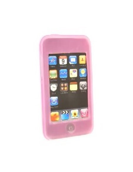 CUSTODIA IN SILICONE per APPLE IPOD TOUCH 2Âª e 3Âª GENERAZIONE COLORE ROSA