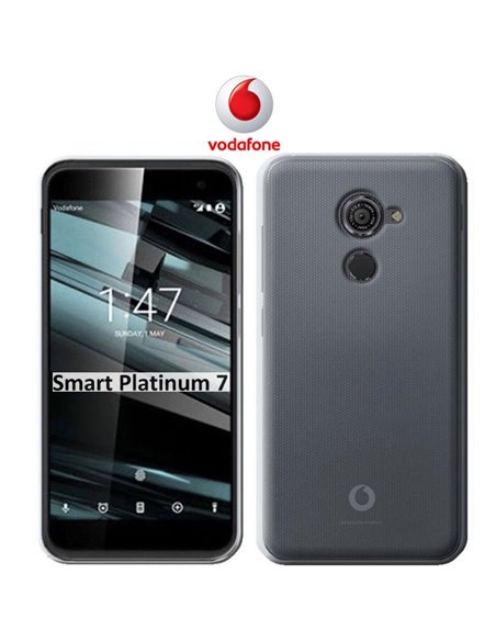 CUSTODIA per VODAFONE SMART PLATINUM 7 IN GEL TPU SILICONE TRASPARENTE