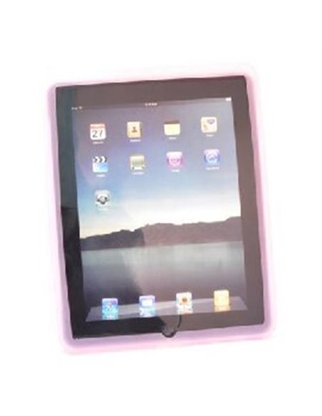 CUSTODIA SILICONE PER APPLE IPAD Wi-Fi, iPad Wi-Fi + 3G COLORE ROSA