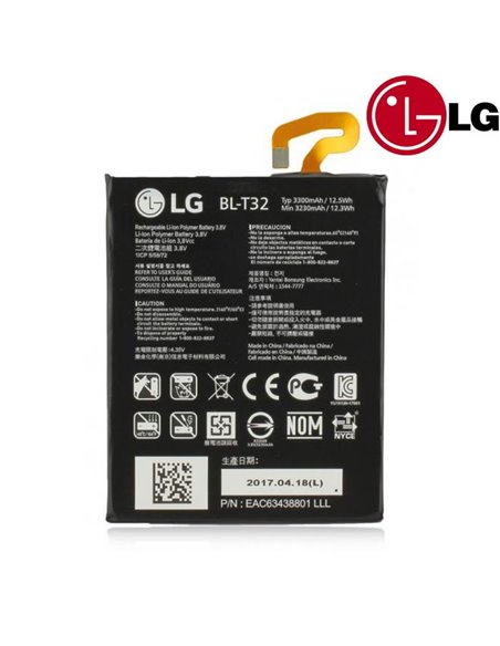 BATTERIA ORIGINALE per LG G6, H870 - 3300 mAh LI-ION BULK