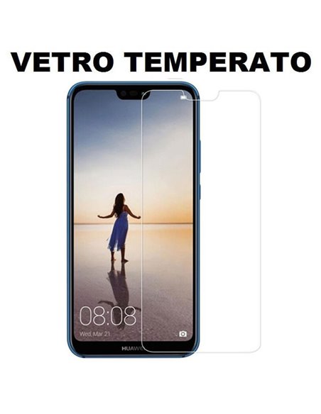 PELLICOLA per HUAWEI P20 LITE - VETRO TEMPERATO 0,33mm - ATTENZIONE: potrebbe rimanere alzata nelle parti curve!