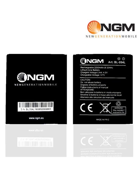 BATTERIA ORIGINALE NGM BL-54 per DYNAMIC MAXI 2250 mAh LI-ION BULK