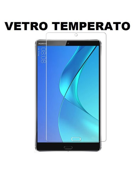 PELLICOLA per HUAWEI MEDIAPAD M5 8 (8.4') SHT-AL09 - PROTEGGI DISPLAY IN VETRO TEMPERATO 0,33mm