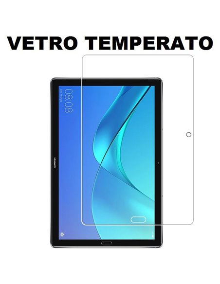 PELLICOLA per HUAWEI MEDIAPAD M5 10 (10.8'), MEDIAPAD M5 10 PRO - PROTEGGI DISPLAY IN VETRO TEMPERATO 0,33mm