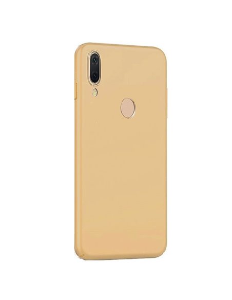 CUSTODIA per ASUS ZENFONE MAX M1 (ZB555KL, ZB556KL) 5.5' - BACK RIGIDA SLIM COLORE ORO