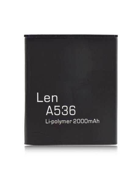 BATTERIA COMPATIBILE per LENOVO A536, A656, A658T, A750E, A766, A770E, S650, S658T, S820, S820E - 2000 mAh LI-ION