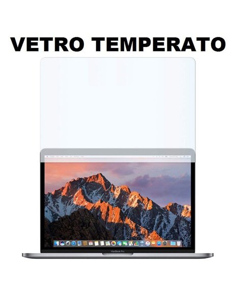 PELLICOLA per MACBOOK PRO 2016 (13.3') - PROTEGGI DISPLAY VETRO TEMPERATO 0,33mm