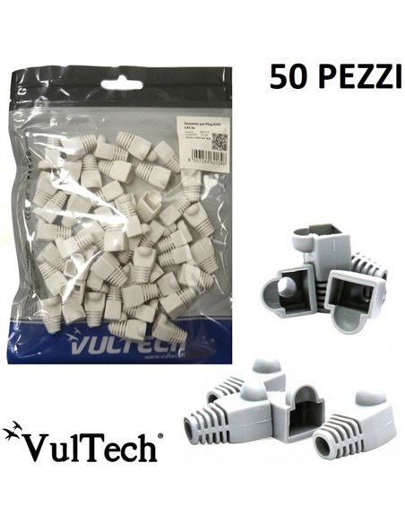 GOMMINI RJ45 COPRI PLUG REALIZZATI IN PLASTICA PER CABLAGGIO SEMPLICE ED IMMEDIATO COLORE BIANCO SN41424 VULTECH