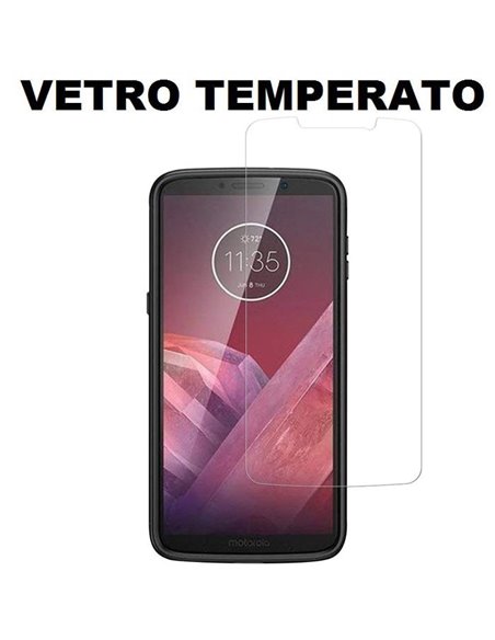 PELLICOLA per MOTOROLA MOTO Z3 PLAY - PROTEGGI DISPLAY VETRO TEMPERATO 0,33mm