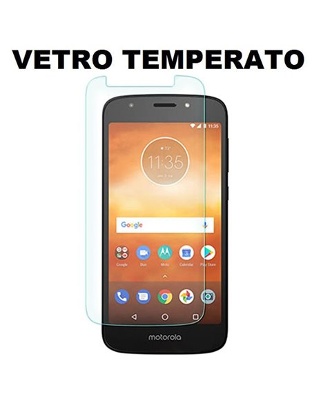 PELLICOLA per LENOVO MOTOROLA MOTO E5 PLAY (5.2') - PROTEGGI DISPLAY VETRO TEMPERATO 0,33mm