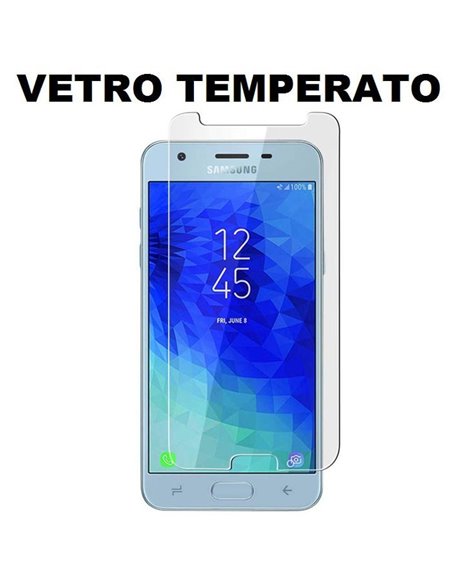 PELLICOLA per SAMSUNG GALAXY J3 (2018) SM-J337 IN VETRO TEMPERATO 0,33mm - ATTENZIONE: Non copre la parte arrotondata!