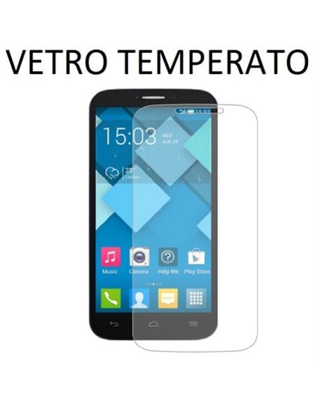 PELLICOLA PROTEGGI DISPLAY VETRO TEMPERATO per ALCATEL ONE TOUCH POP C9, OT-7047